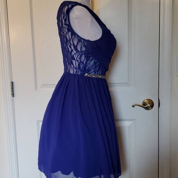 Royal Blue Party Dress by Deb - Size 5 - Picture 7 of 15